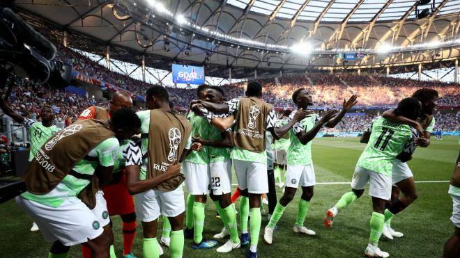 Nigeria consigue derrotar a Islandia en el  Mundial de Rusia 2018 por (2-0)