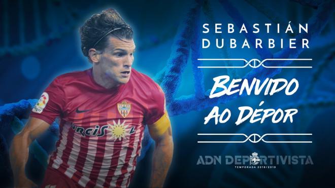 Dubarbier, nuevo jugador del Dépor para suplir a Luisinho.