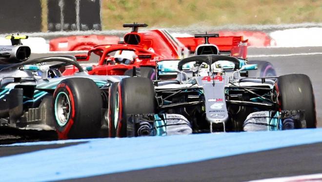 Lewis Hamilton, en el GP de Francia.