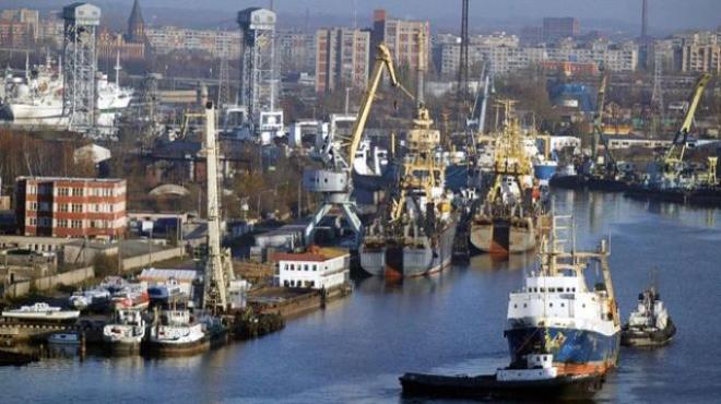 Puerto de Kaliningrado.