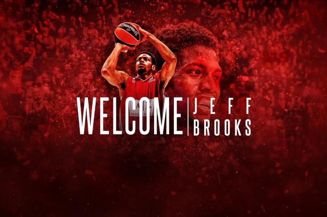 Jeff Brooks, en la creatividad distribuida por el Olimpia Milano.