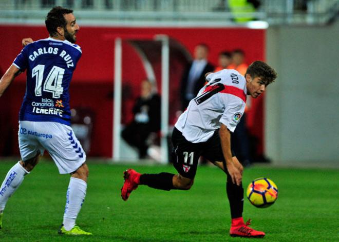 David Carmona, en un partido con el Sevilla Atlético ante el Tenerife (Foto: Kiko Hurtado).