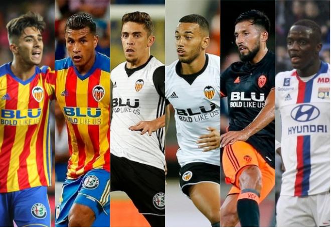 Los centrales del Valencia CF para la temporada 2018-2019.
