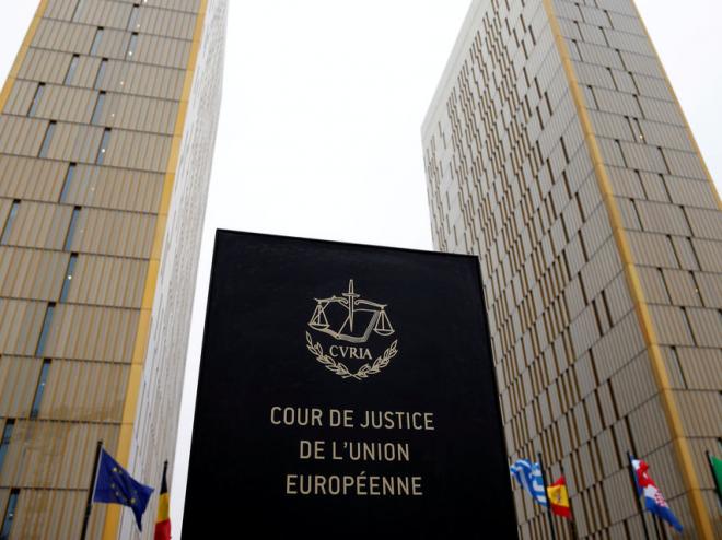 Tribunal Europeo de Justicia que decide sobre la multa de Bruselas