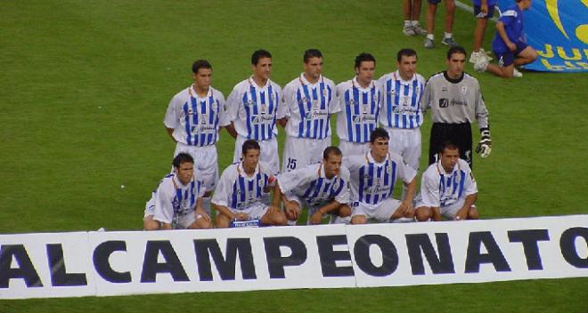 Alineación del Recreativo de Huelva en su única final de Copa del Rey.