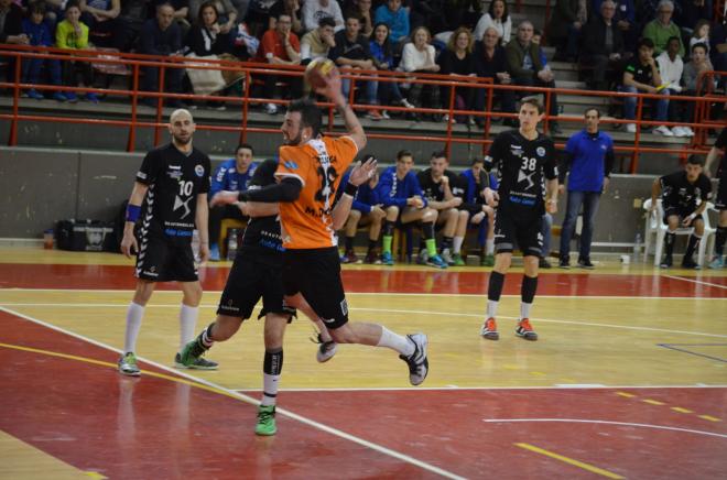 Marcos Dorado, jugador del Balonmano Fertiberia Puerto Sagunto