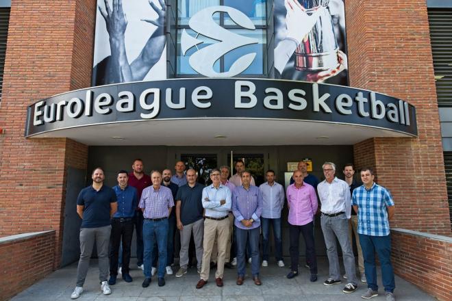 Luis Casimiro, en una reunión de la Eurocup.