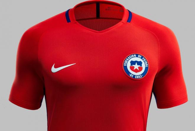 Camiseta de Chile para la Copa América de 2016.