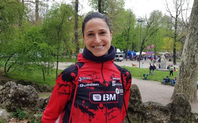 Elena Loyo es la actual recordwoman de Euskadi de maratón.