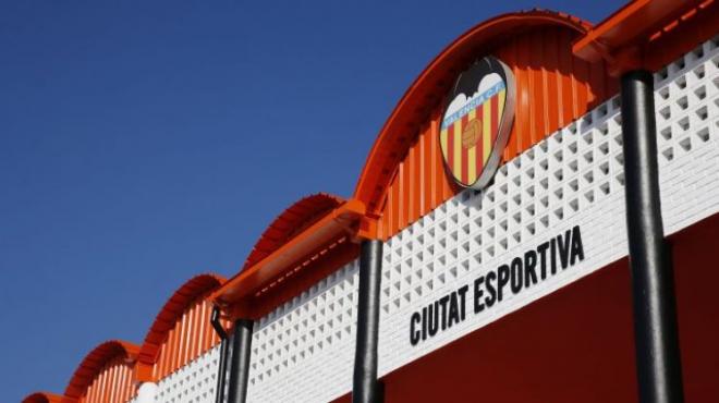 Ciudad Deportiva, cerrada para el Mestalla por el coronavirus. (Foto: Valencia CF)