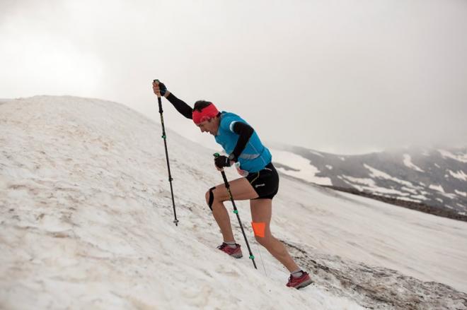 Una imagen de la prueba en Sierra Nevada.