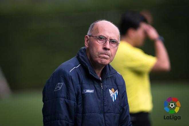 Antonio Toledo, técnico del Sporting de Huelva. Foto: LaLiga