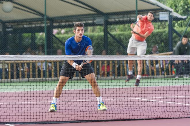 Roberto Ortega y David Vega, ganadores en dobles (Foto: Open Kiroleta).