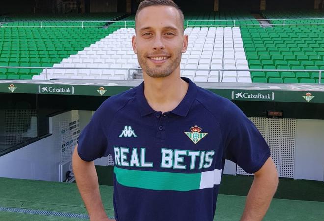 Canales con el nuevo polo del Betis.