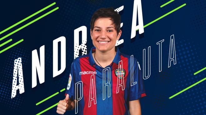 La portera del Levante UD Femenino Andreea Paraluta.