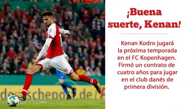 Kenan Kodro jugará la próxima temporada en el FC Copenhague. FOTO: MAINZ