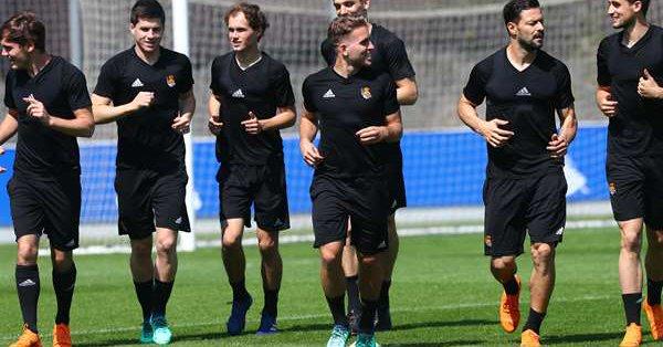 La Real Sociedad vuelve este jueves a los entrenamientos. FOTO: REAL SOCIEDAD