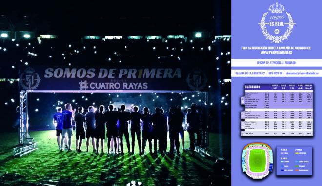 Imagen de la campaña de abonados del Real Valladolid 2018/2019
