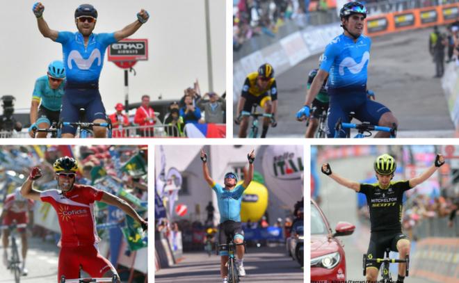 Españoles en el Tour de Francia 2018.