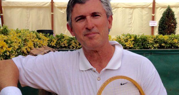 Igor del Busto, presidente de la Federación Vasca de Tenis y director del Open Kiroleta