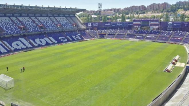 Imagen del Estadio José Zorrilla