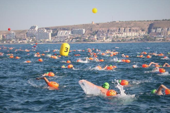 Travesía a Nado Tabarca Santa Pola.