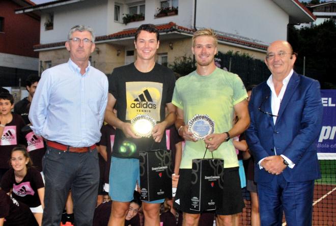 Deviatiarov y Hoyt, campeones del dobles de la edición 34 del Open Kiroleta (Foto: Kiroleta).