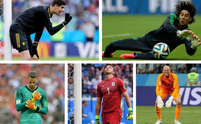 Los porteros del Mundial de Rusia.