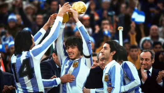 Argentina ganó la copa del Mundo en 1978.
