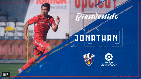 Jonathan Toro, nuevo jugador del Huesca.