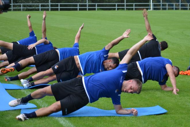 La Real Sociedad arranca su segunda semana de pretemporada (FOTO: G.B.)