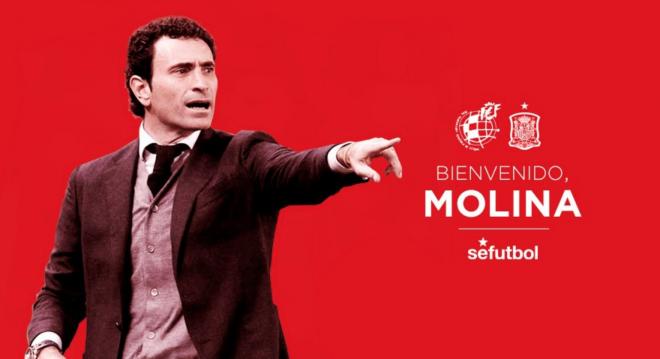 Molina, nuevo director deportivo de la selección.