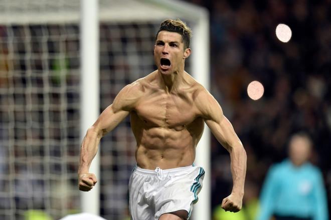 Cristiano festejó su último gol a la Juventus quitándose la camiseta.