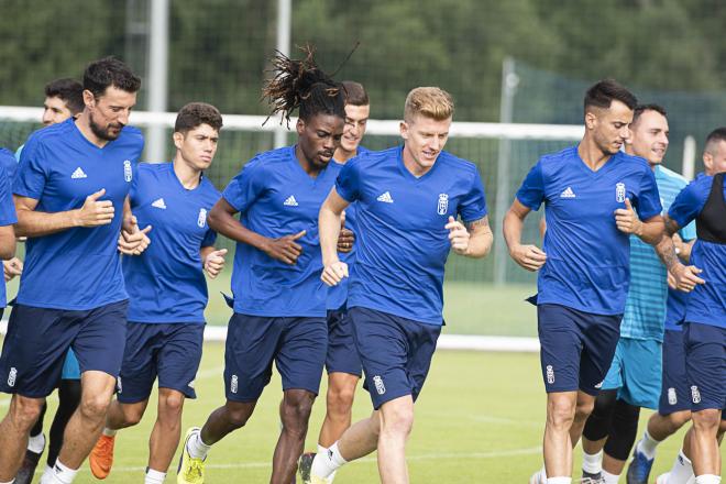 Imagen de la primera sesión de entrenamiento (Foto: Laura Caraduje).