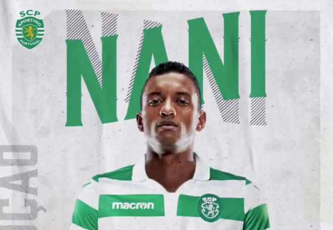 El Sporting CP ha hecho oficial el fichaje de Nani.
