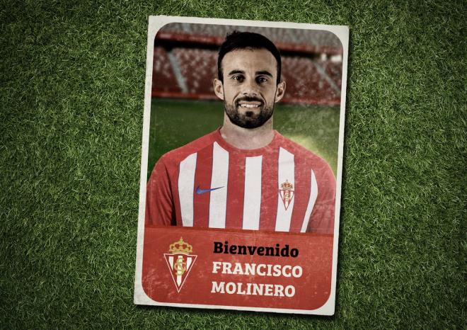 Francisco Molinero, nuevo jugador del Real Sporting.