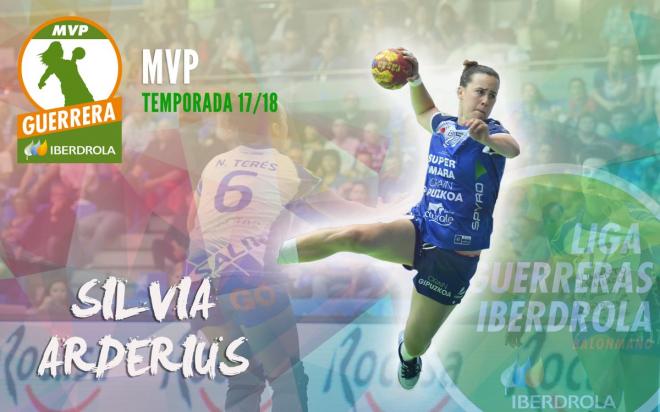 Silvia Arderíus, MVP de la temporada 2017-18 (FOTO: Bera Bera)