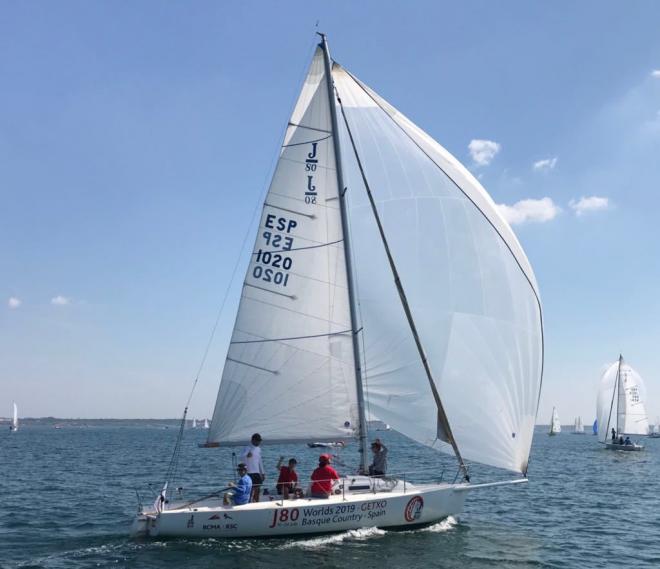 El 'J 80 Worlds 2019 Getxo' del RCMA-RSC.