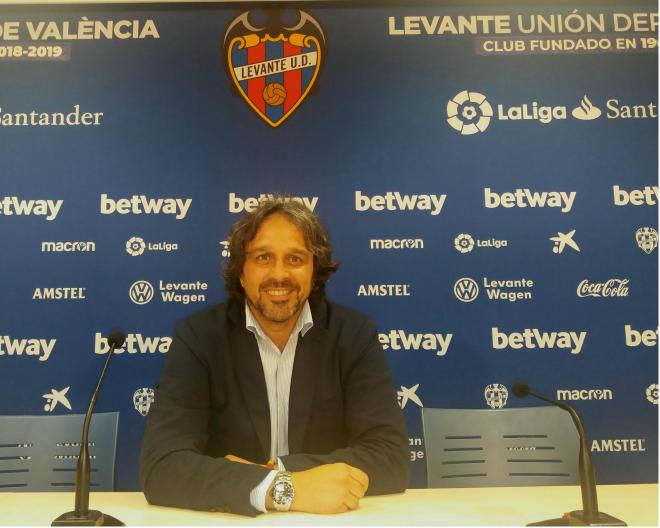Manolo Bueno, director deportivo del Levante FS.