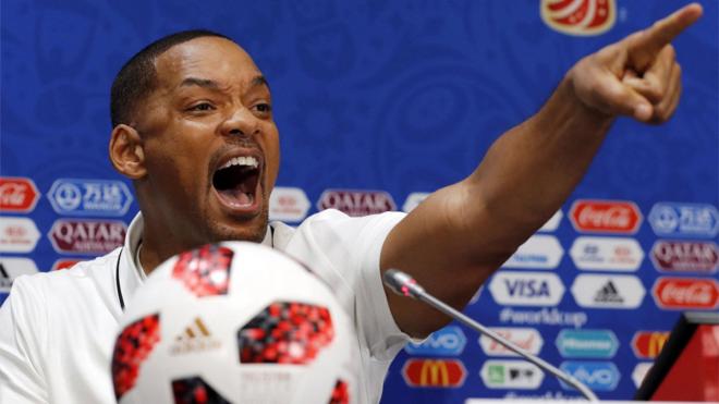 Will Smith, en rueda de prensa, sobre Neymar y Cristiano Ronaldo.