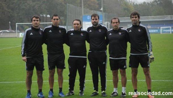Cuerpo técnico de Eusebio Sacristán en la Real (Foto: Real Sociedad)