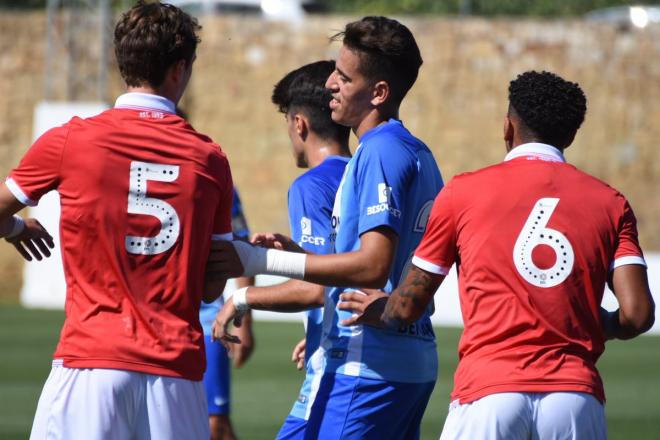 Abqar, en el Nottingham-Málaga (Foto: BeSoccer/Adrian Becerra).