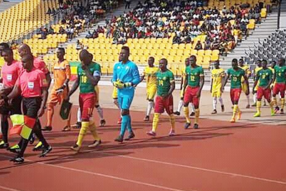 Chris Atangana encajó tres goles ante Mali (Foto: @chrisassimba1).