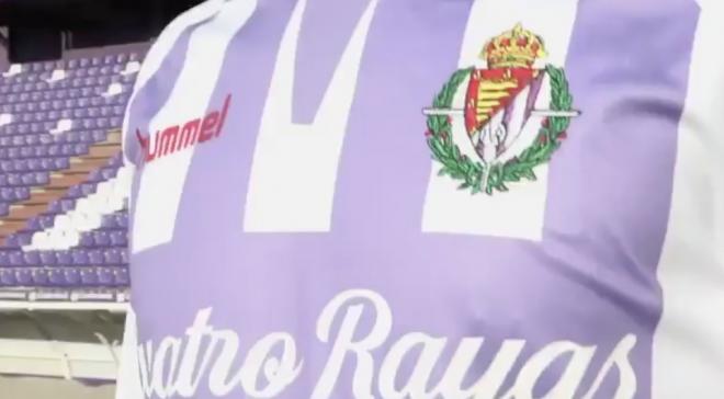 Así es la primera equipación del Real Valladolid para la temporada 2018/2019.