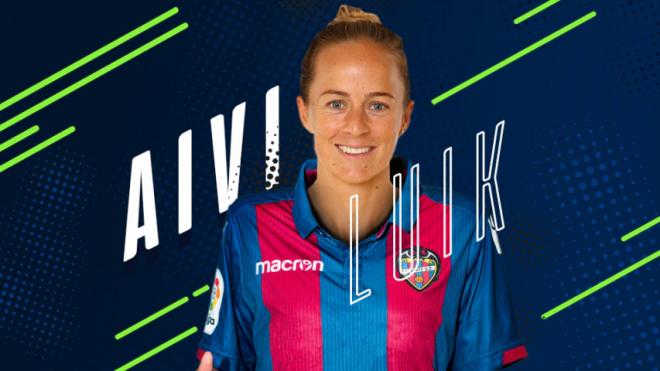 Aivi Luik, nueva jugadora del Levante UD Femenino