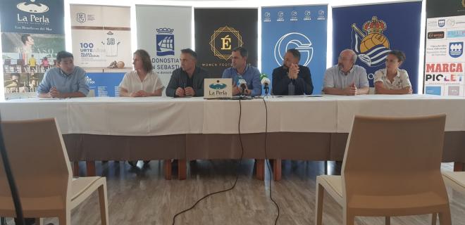 Presentación del torneo 'Gipuzkoa Élite Women Football Cup'