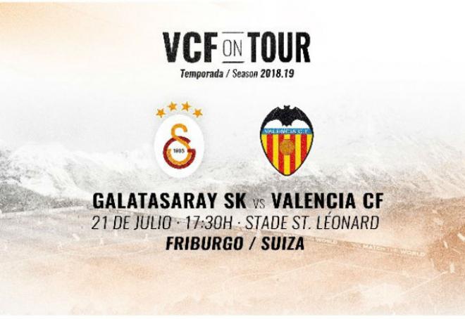 El Valencia CF disputa su primer amistoso ante el Galatasaray.