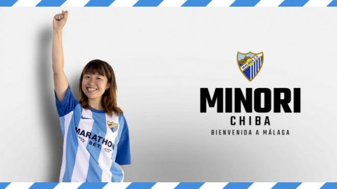 Chiba Minori, nueva jugadora del Málaga.
