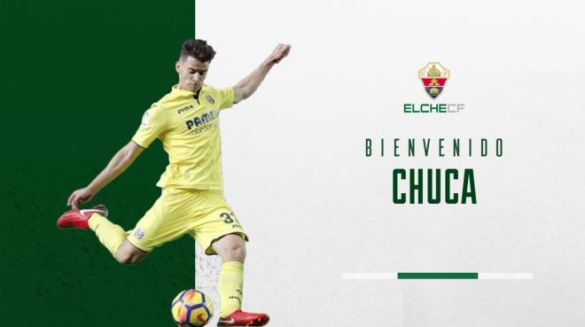 El Villarreal cede al centrocampista del filial Chuca al Elche.