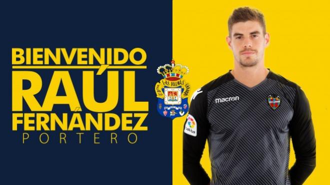 La UD Las Palmas ha confirmado el fichaje de Raúl Fernández-Cavada.